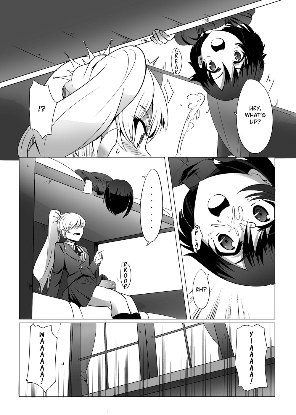 Hentai Manga Comic-Red and White Mixed Liquid-Read-6